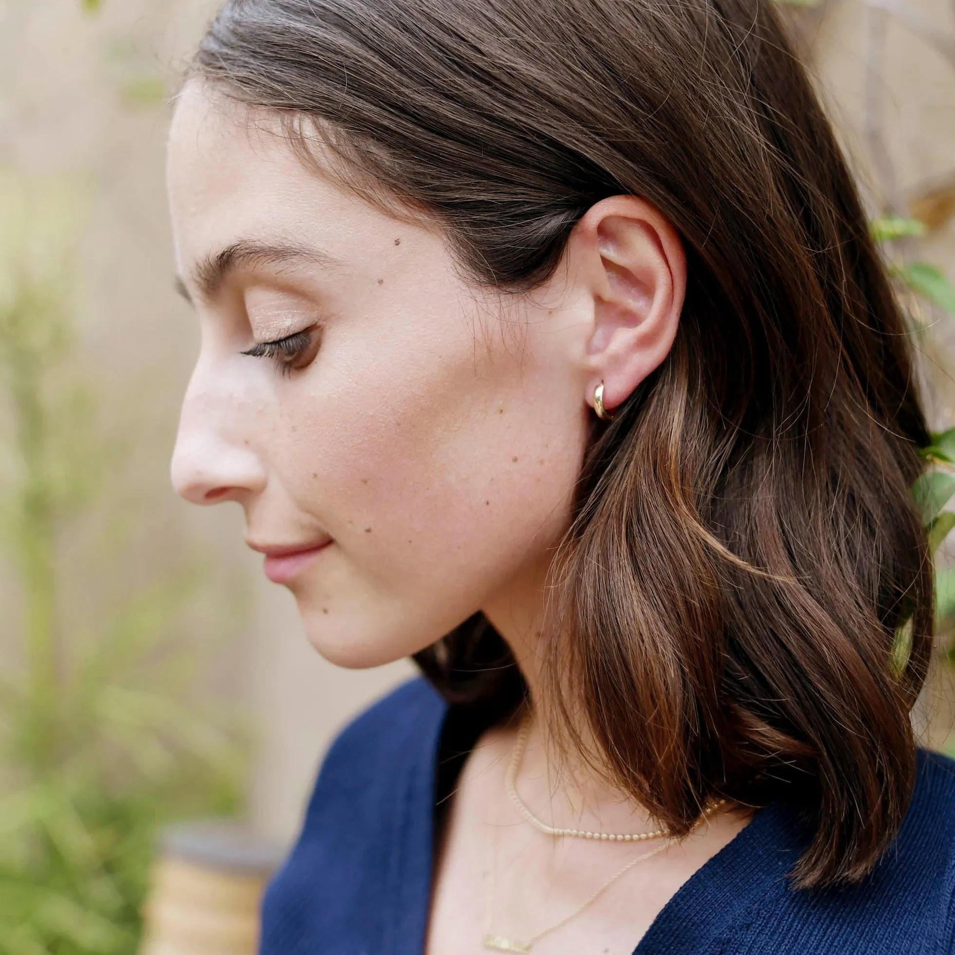 Skinny Tire Huggies by Ariel Gordon Jewelry - At Present Jewelry