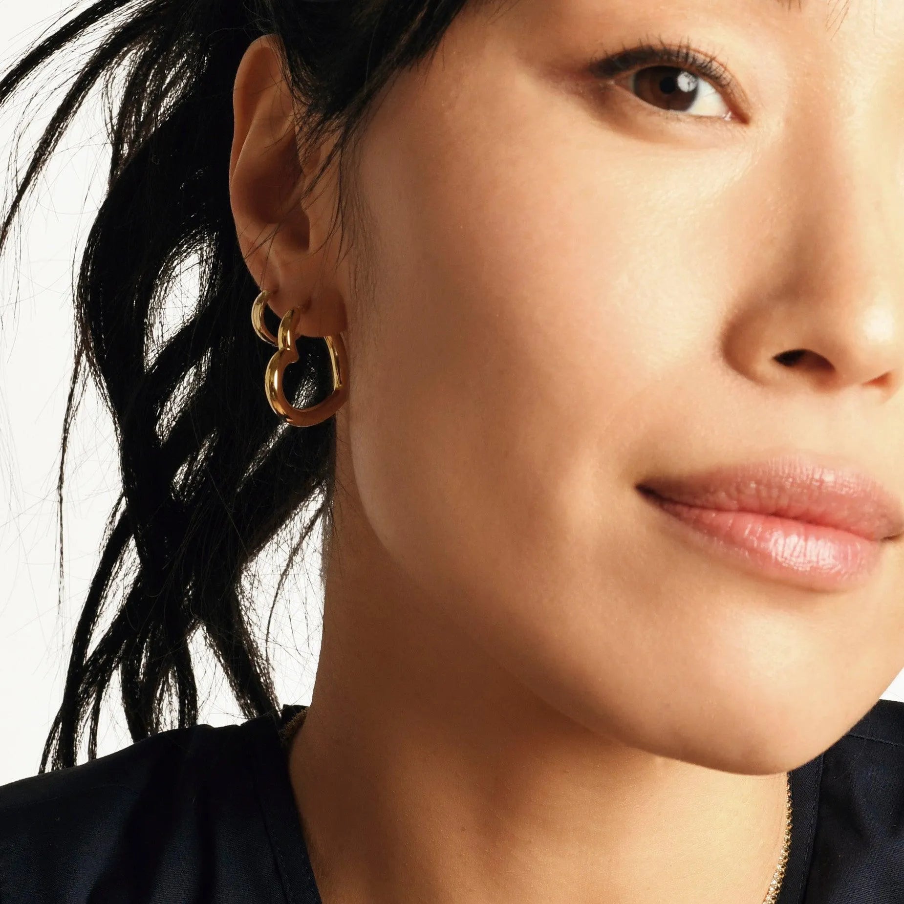 Skinny Tire Huggies by Ariel Gordon Jewelry - At Present Jewelry