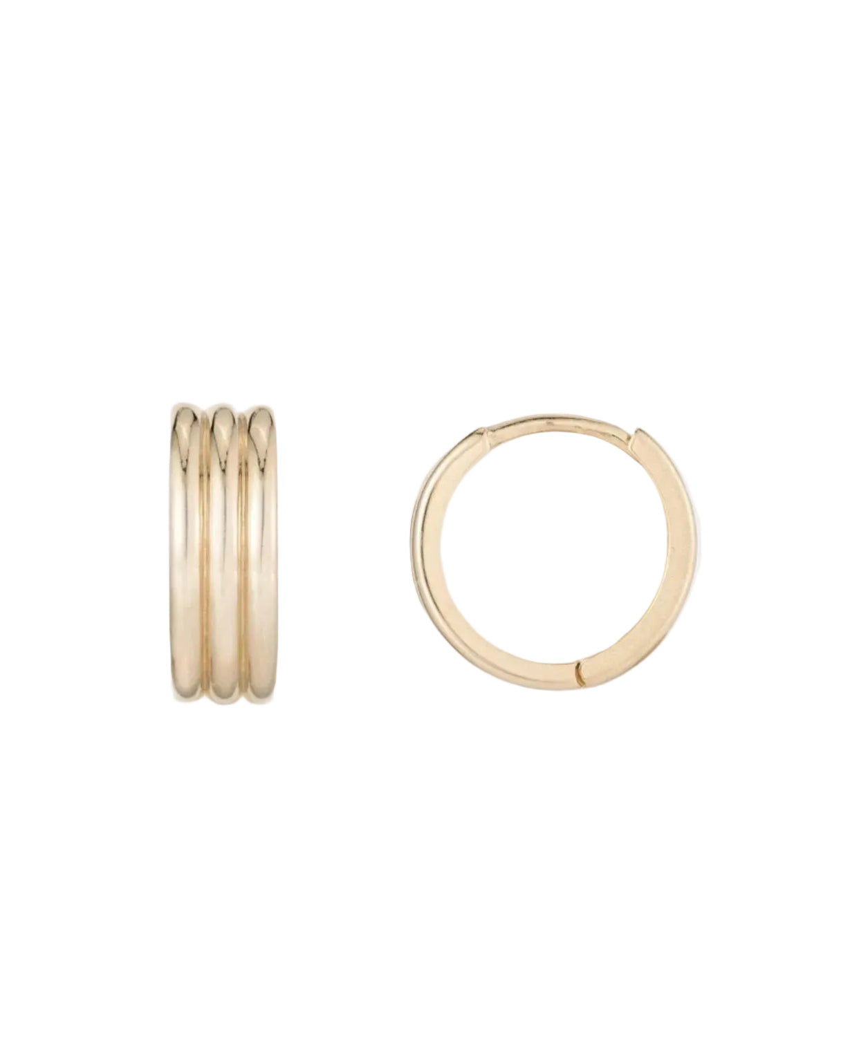 Triptych Hoops by Ariel Gordon Jewelry - At Present Jewelry