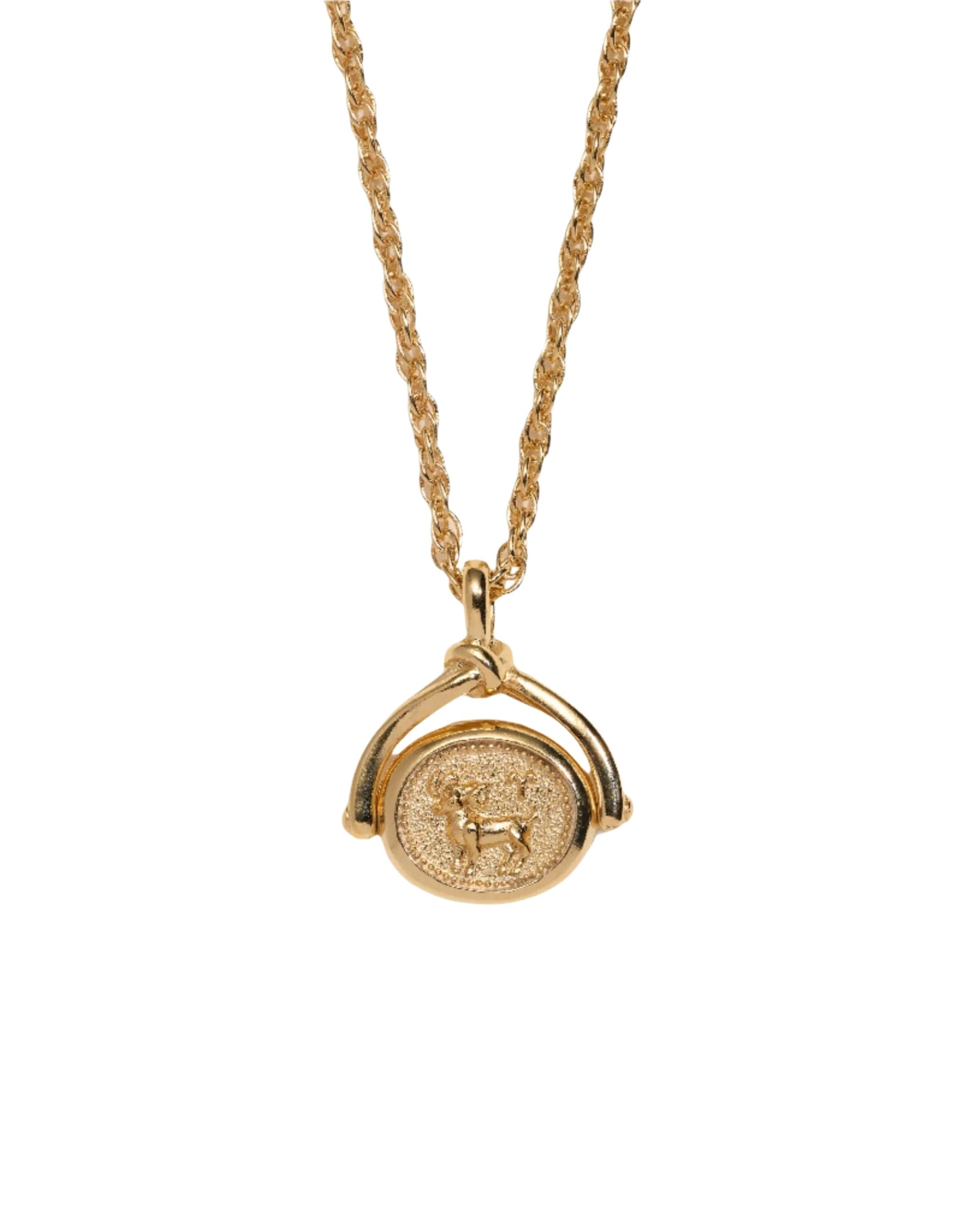 Zodiac Spinner Pendant