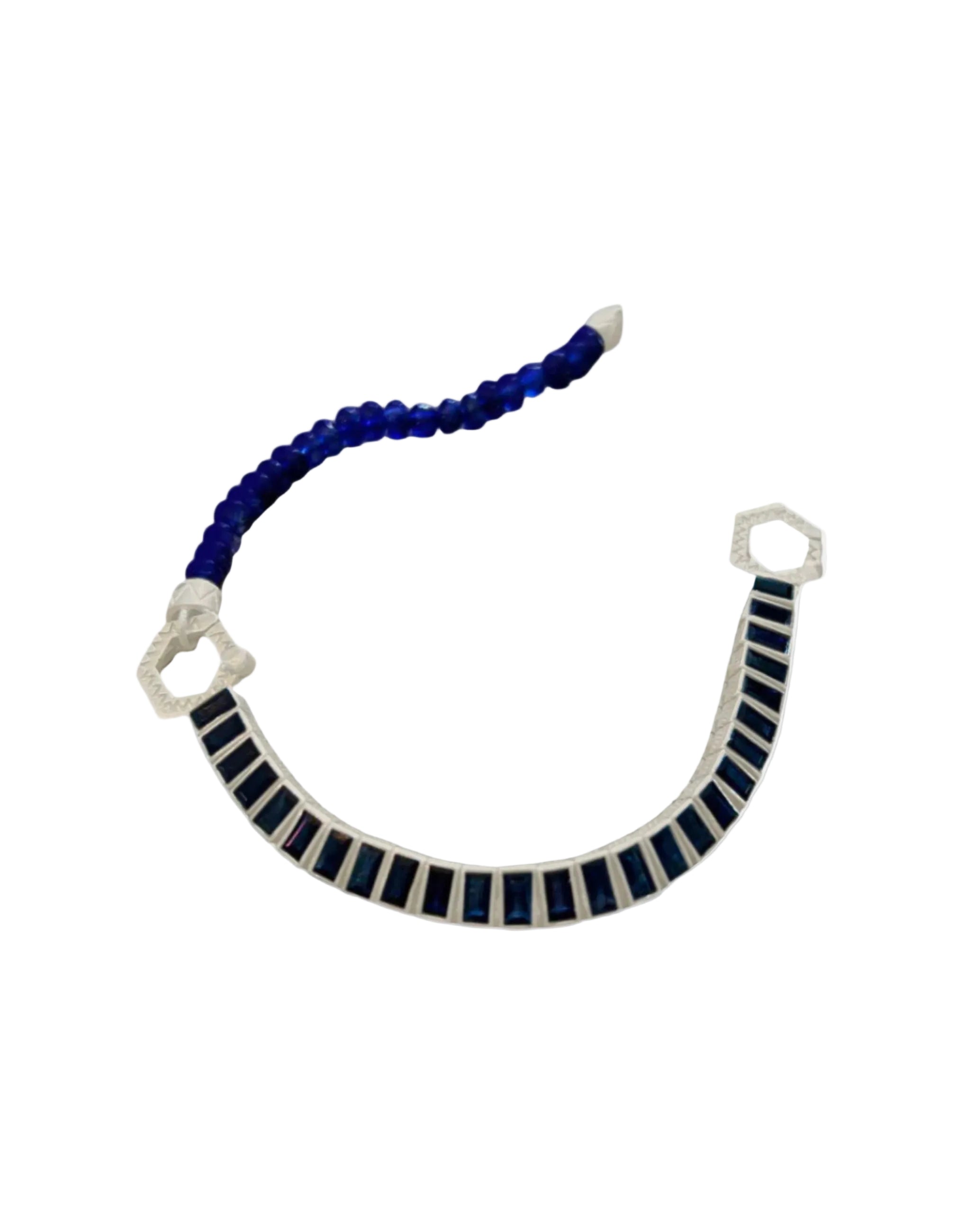 Chameleon Bracelet, Sapphire by ELIBURCH - At Present Jewelry