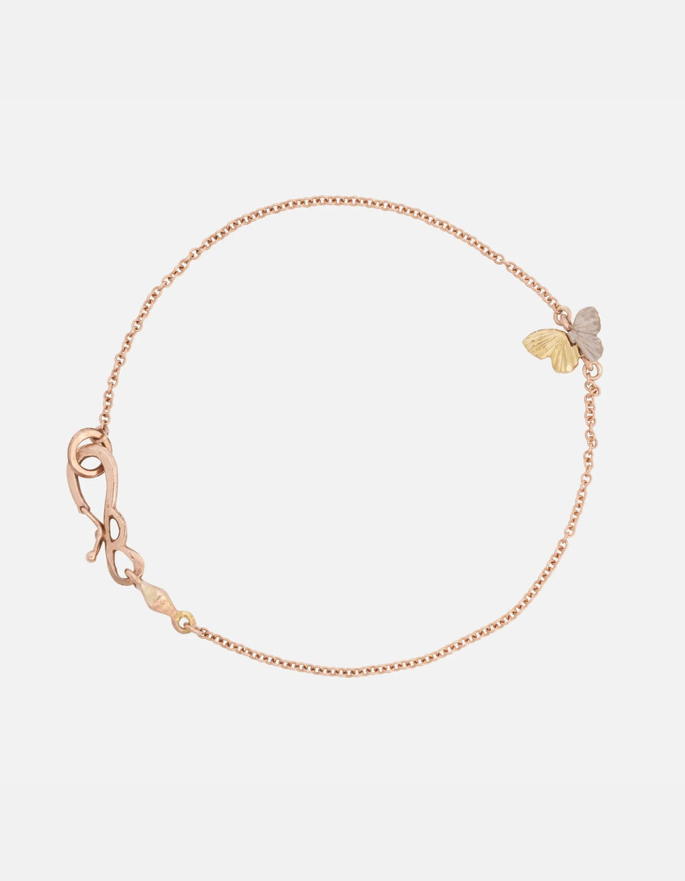 Tricolor Tiny Asterope Migration Chain Bracelet by James Banks Design - At Present Jewelry