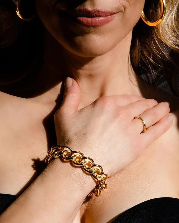 Braided Chain Bracelet by Christina Caruso - At Present Jewelry