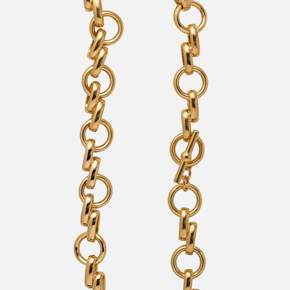 Italian Chain Link Necklace by Christina Caruso - At Present Jewelry