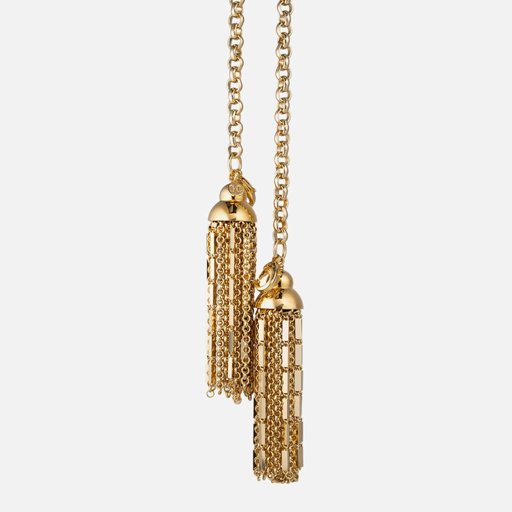 Tassel Necklace by Christina Caruso - At Present Jewelry