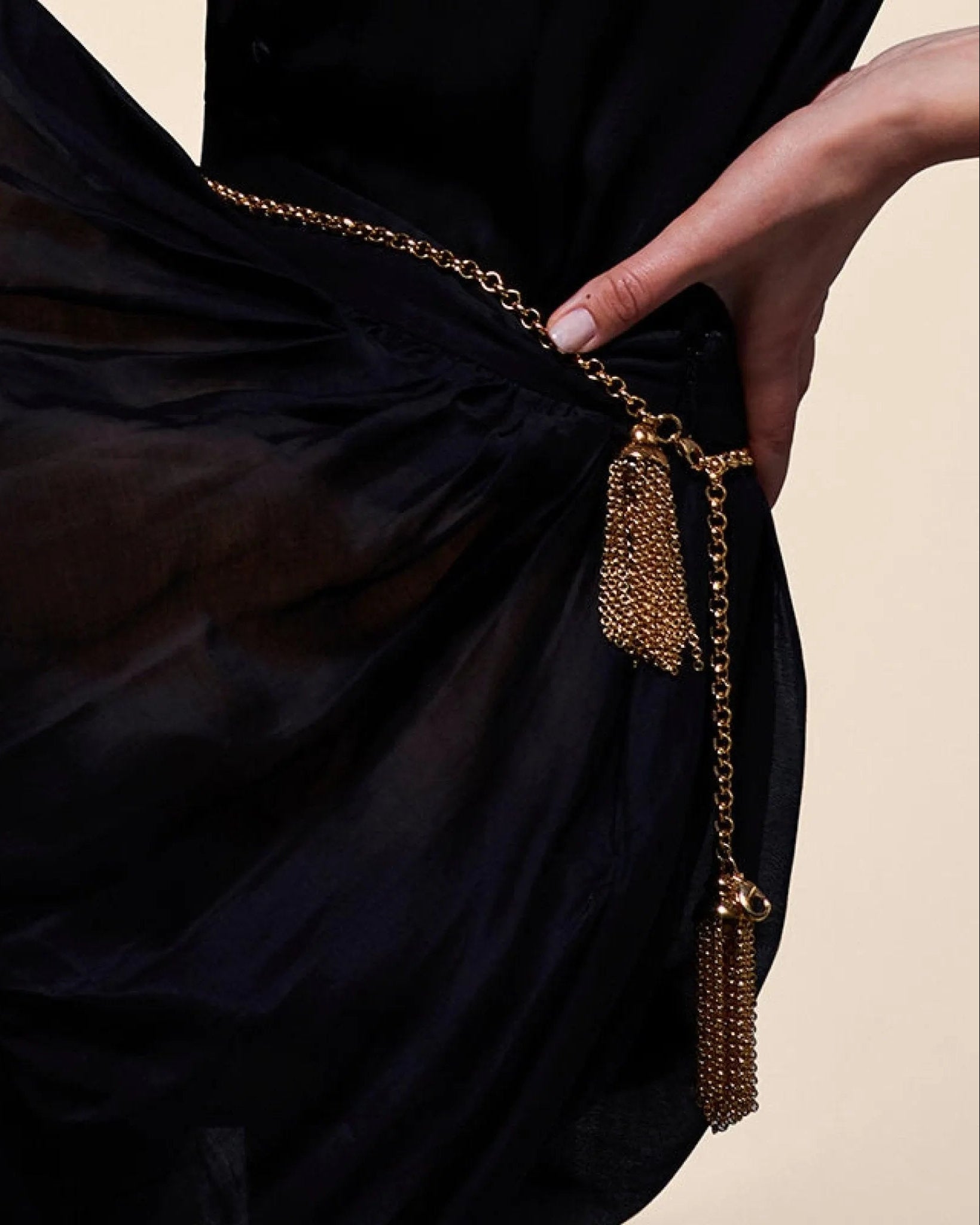 Tassel Necklace by Christina Caruso - At Present Jewelry