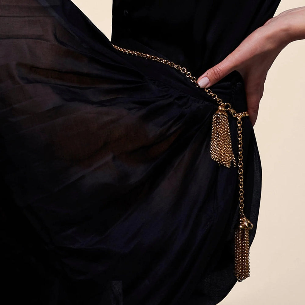 Tassel Necklace by Christina Caruso - At Present Jewelry