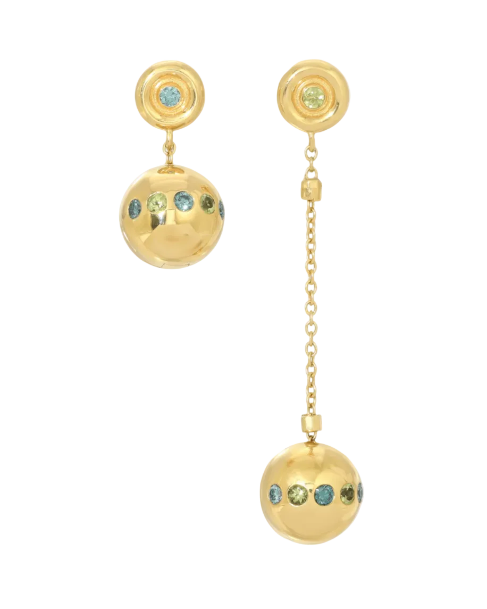 Chubby Island Drops by Monbouquette - At Present Jewelry