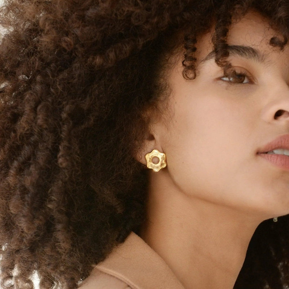 Avens Stud Earrings by CLED - At Present Jewelry