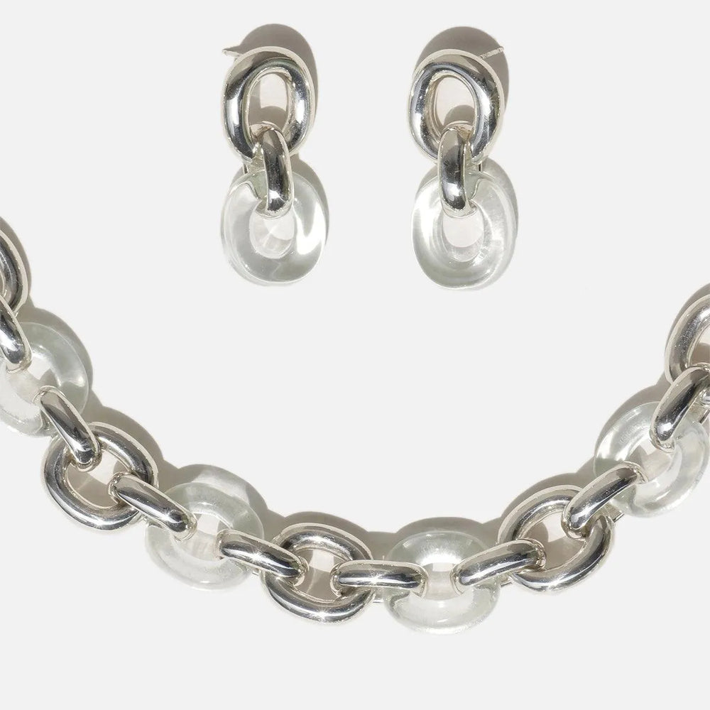 Connected Loop Earrings by CLED - At Present Jewelry