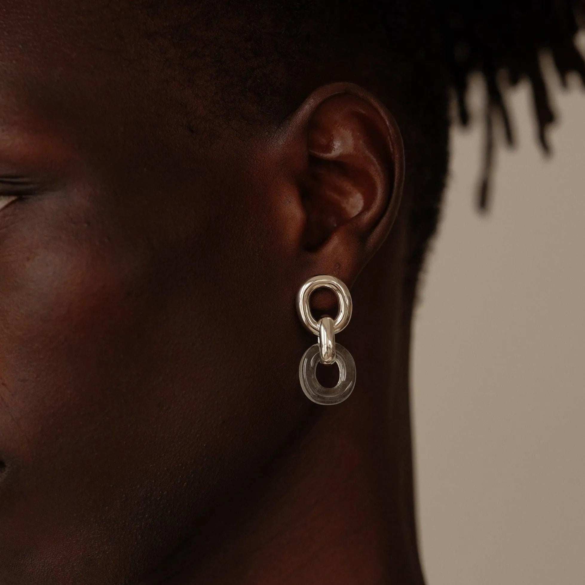 Connected Loop Earrings by CLED - At Present Jewelry