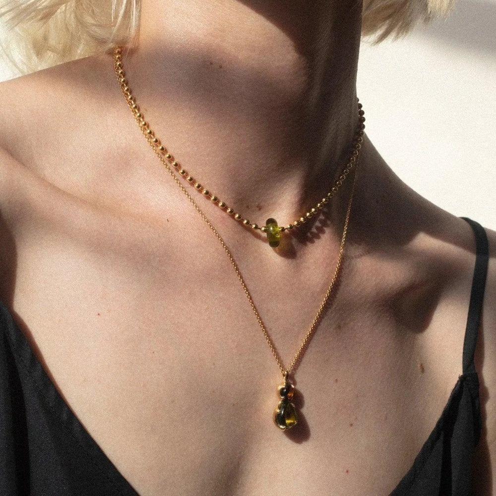 Duo Beam Necklace by CLED - At Present Jewelry