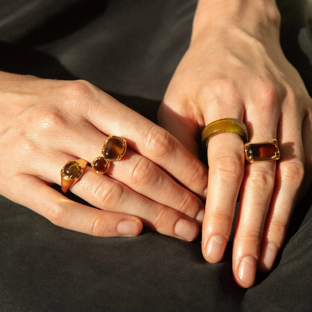 Duo Beam Ring by CLED - At Present Jewelry