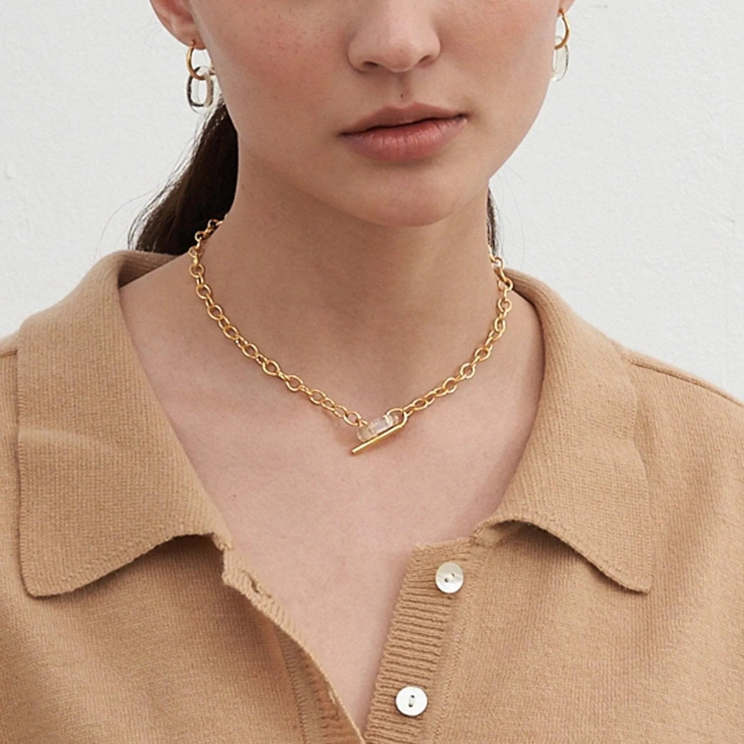 ITL Toggle Choker Necklace by CLED - At Present Jewelry