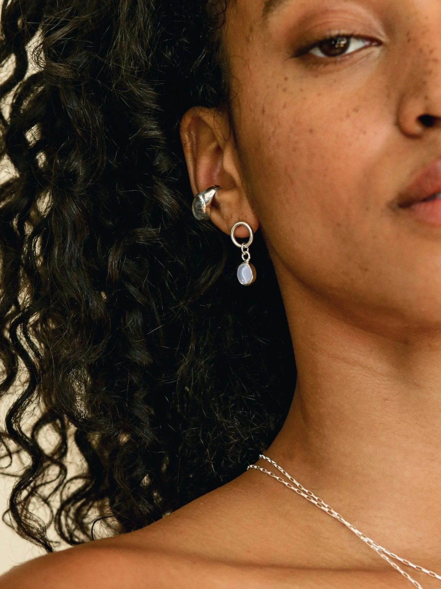 Oval Dangling Earrings by CLED - At Present Jewelry