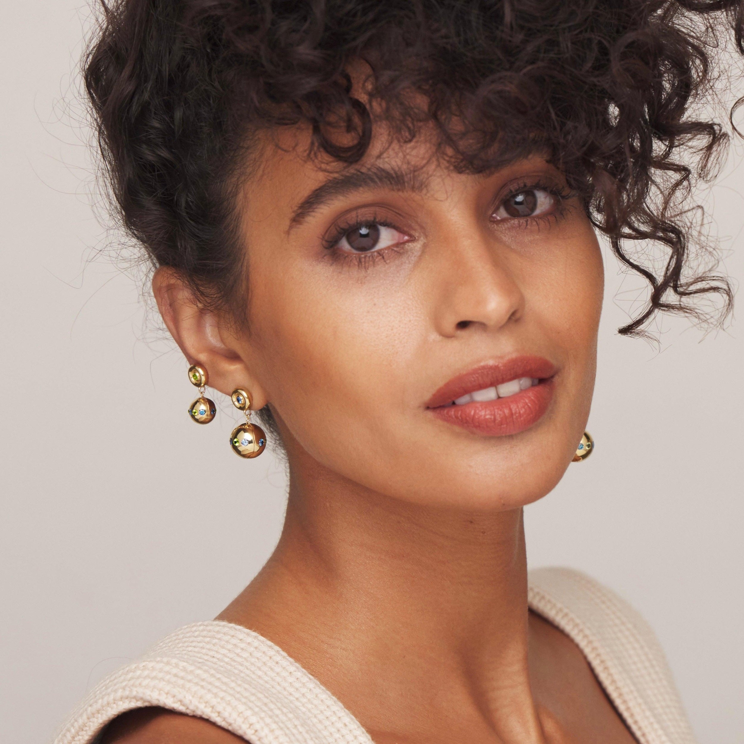 Chubby Island Drops by Monbouquette - At Present Jewelry