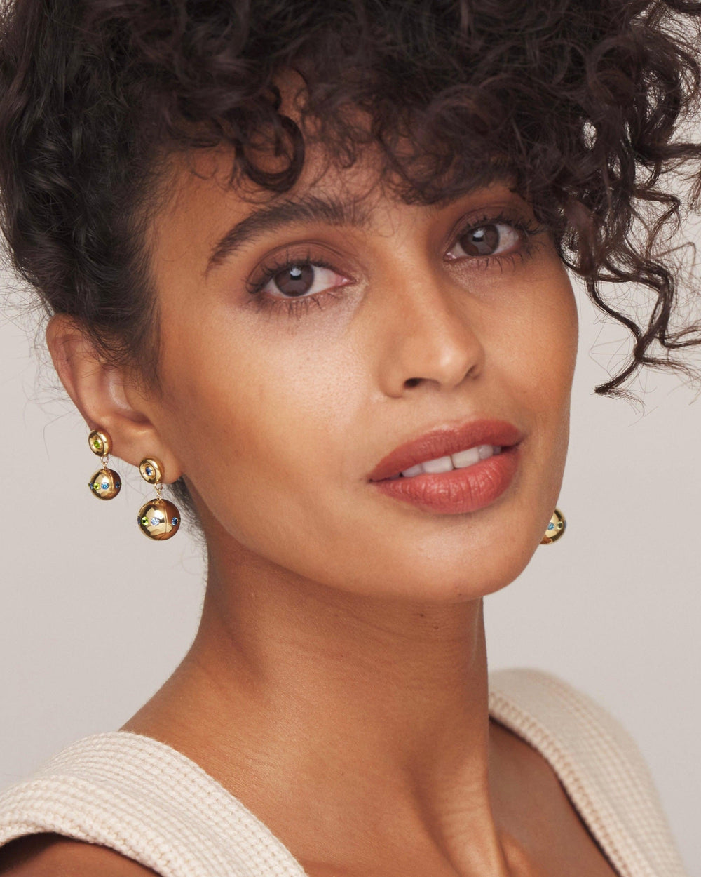 Chubby Island Drops by Monbouquette - At Present Jewelry