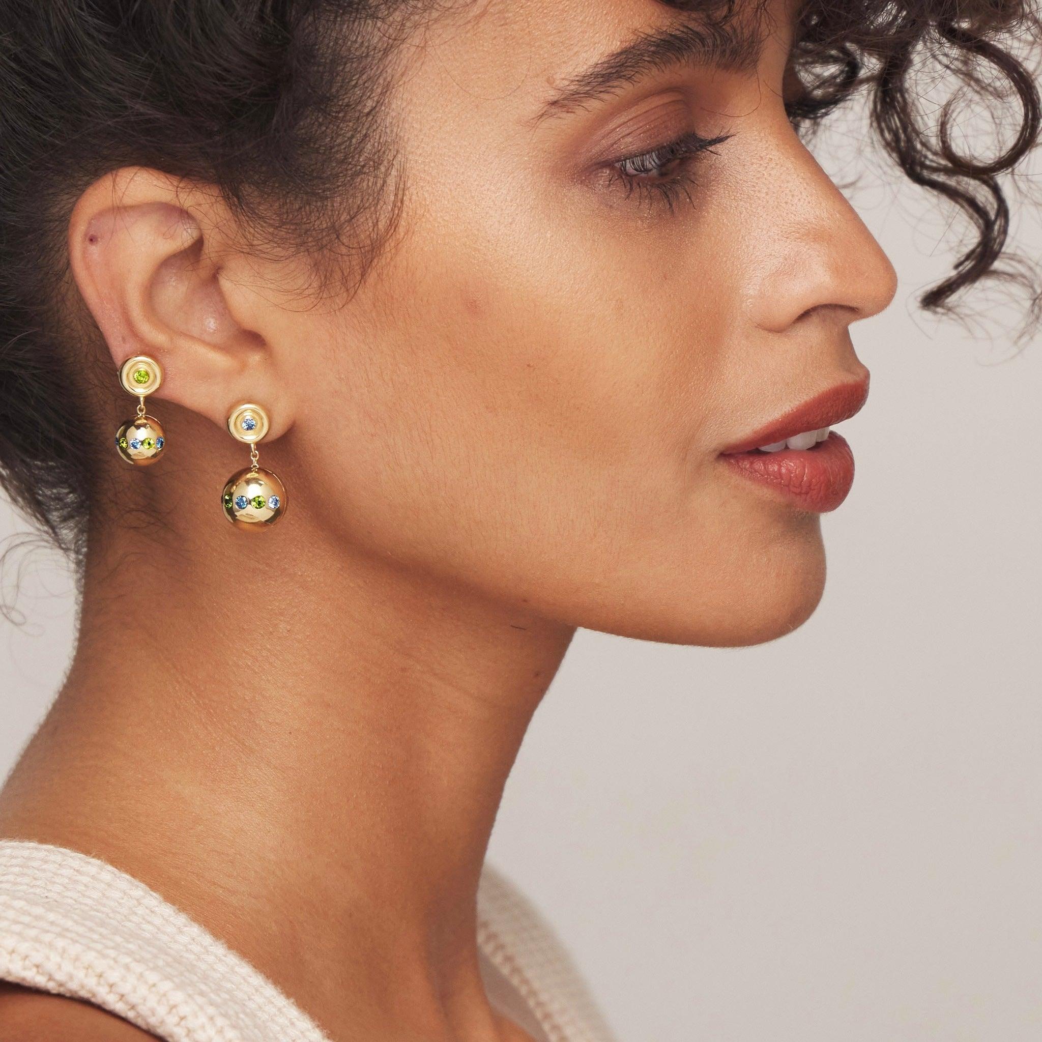 Chubby Island Drops by Monbouquette - At Present Jewelry