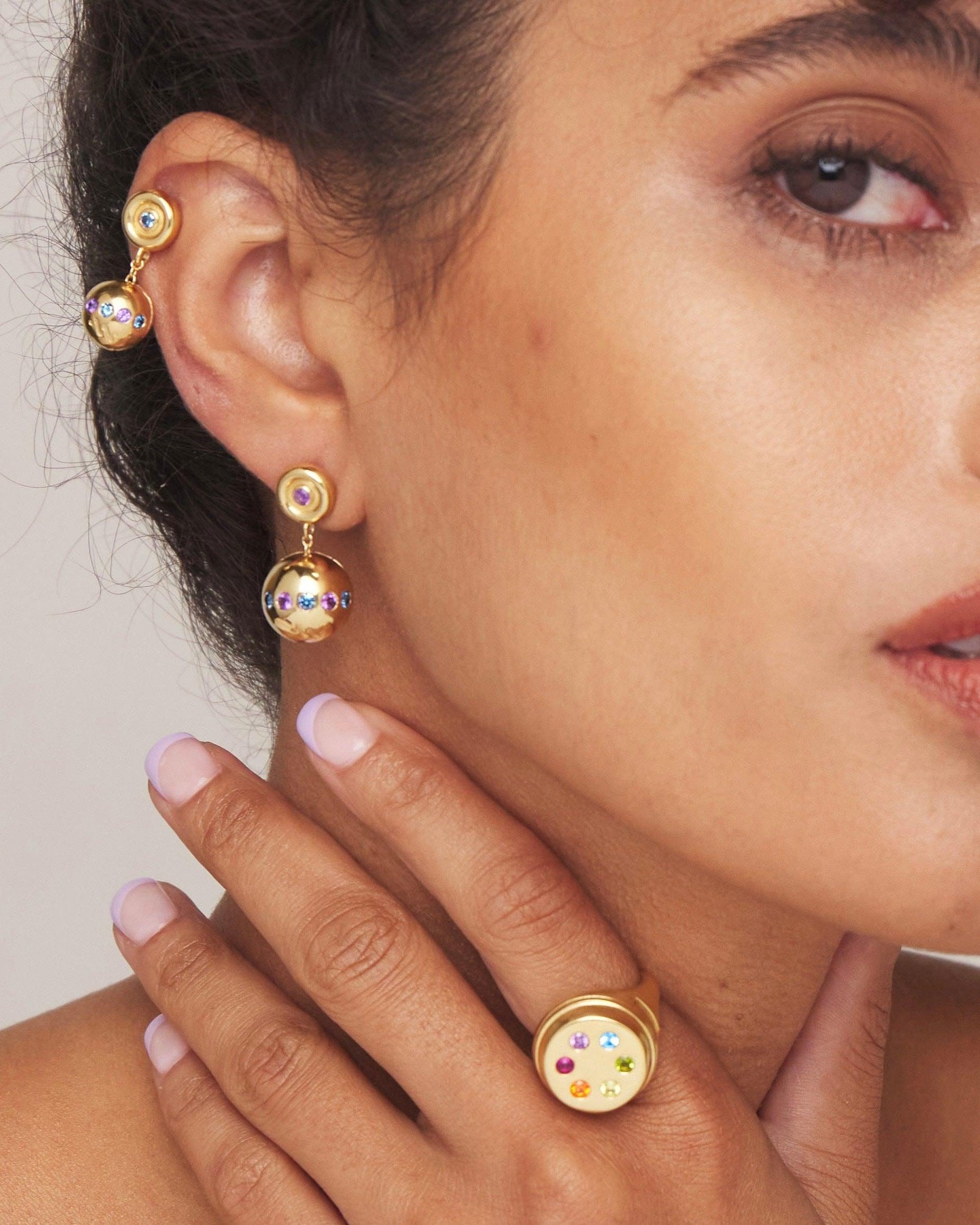 Petite Aurora Drops by Monbouquette - At Present Jewelry