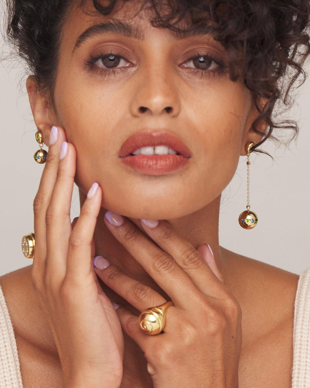 Chubby Island Drops by Monbouquette - At Present Jewelry