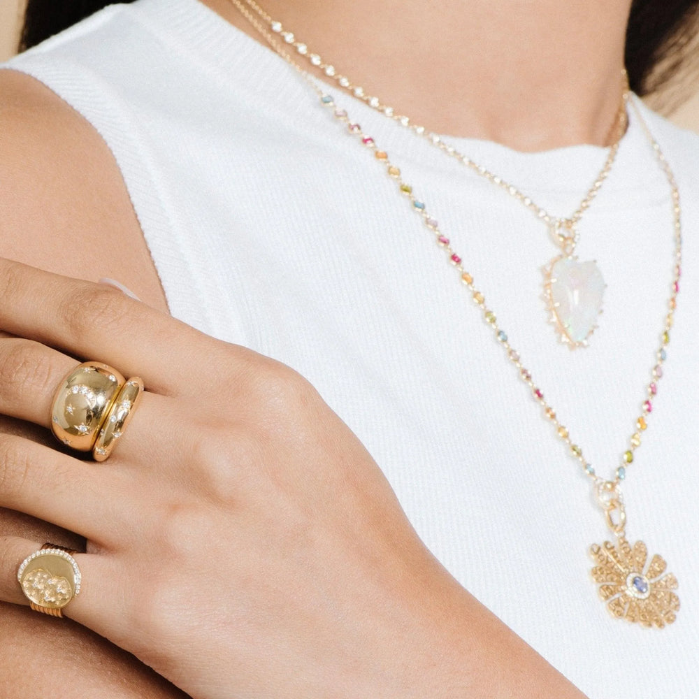 Celeste Dome Ring by Eden Presley - At Present Jewelry