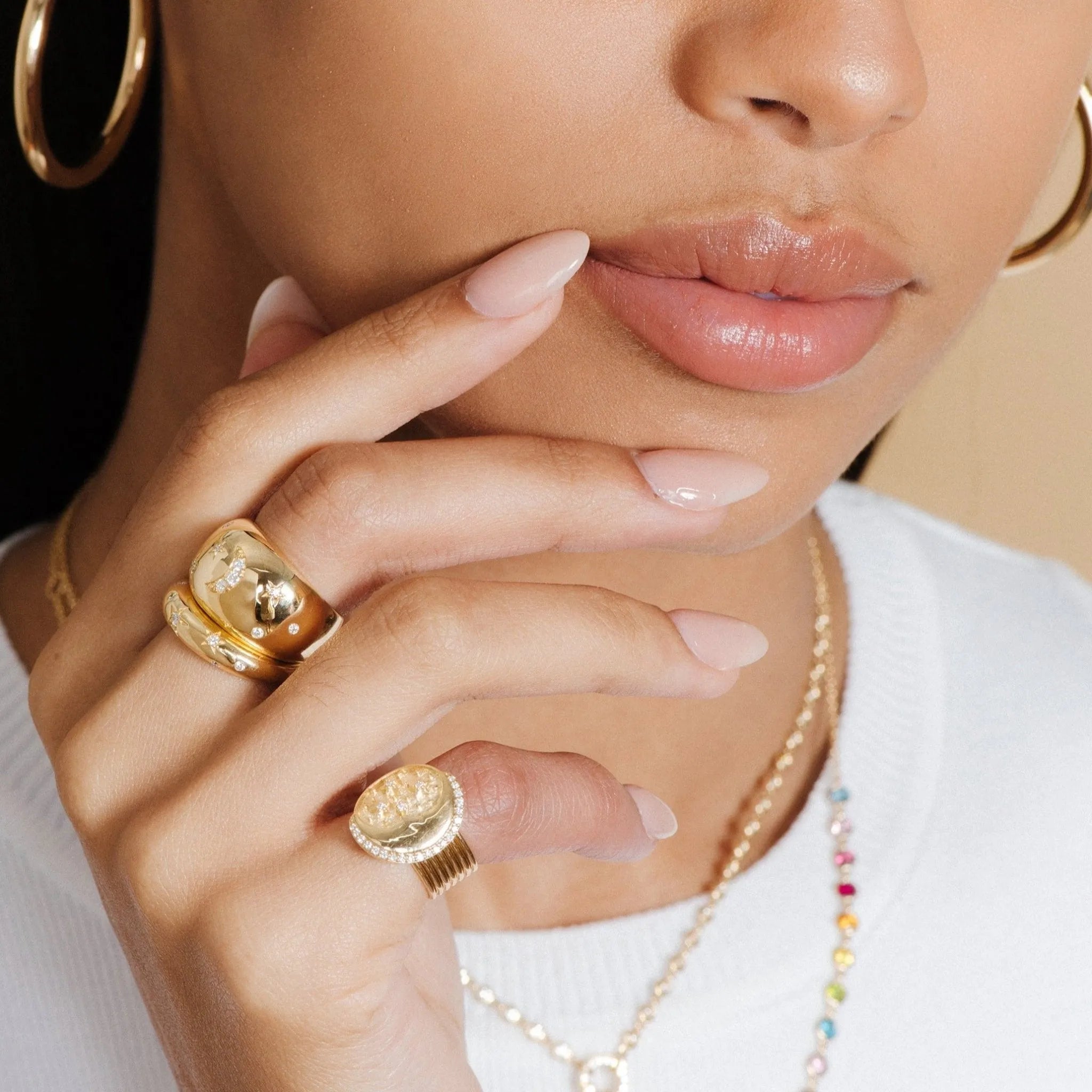 Celestial Harem Pinky Ring by Eden Presley - At Present Jewelry