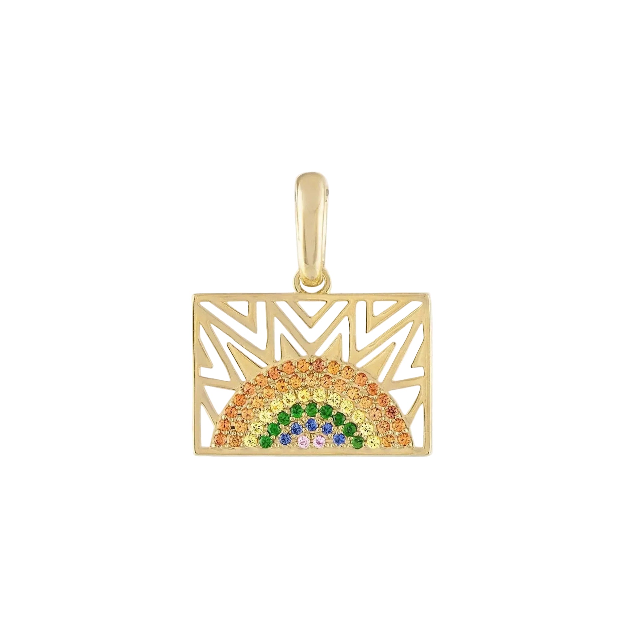 Here Comes the Sun Pendant by Eden Presley - At Present Jewelry