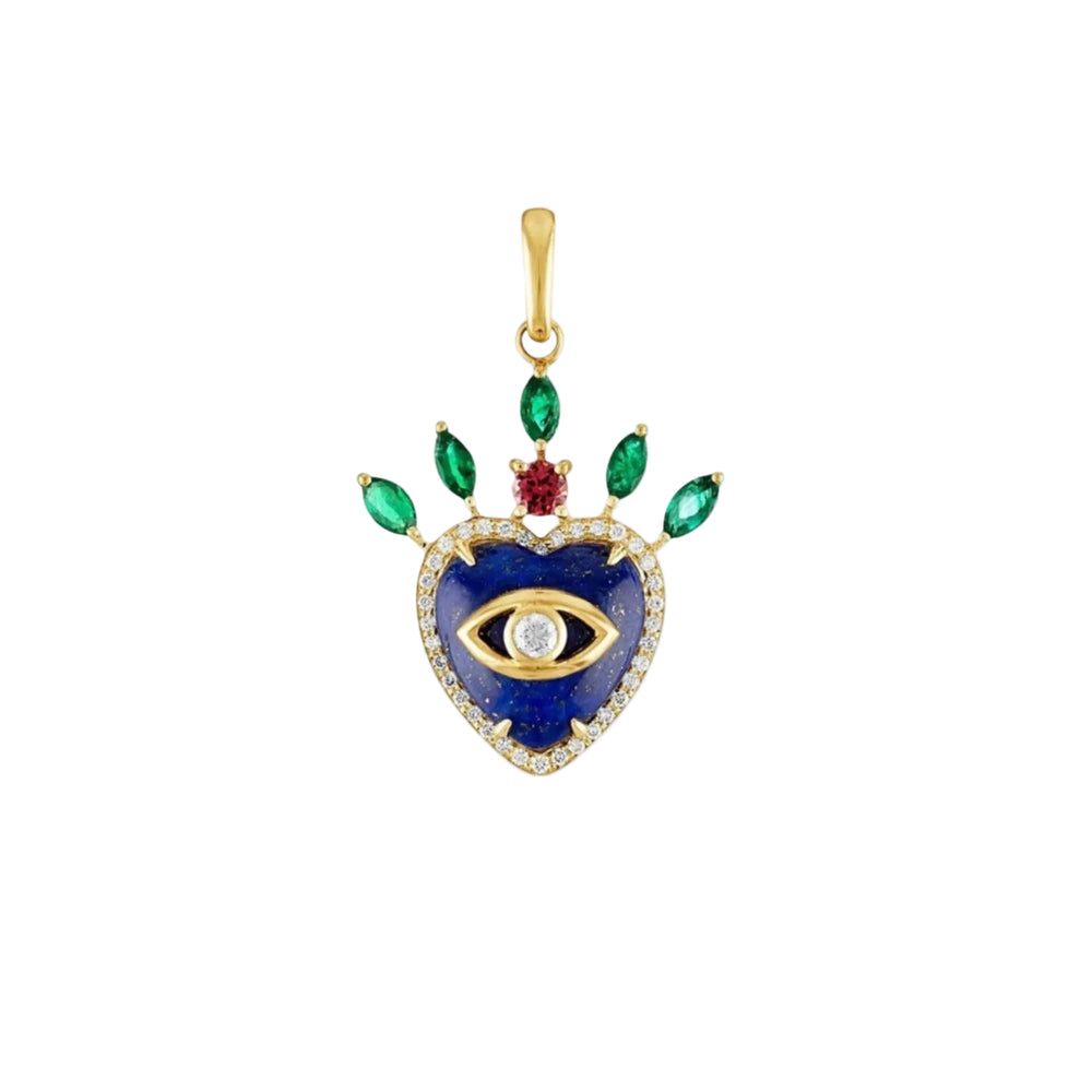 Queen of Hearts Pendant by Eden Presley - At Present Jewelry