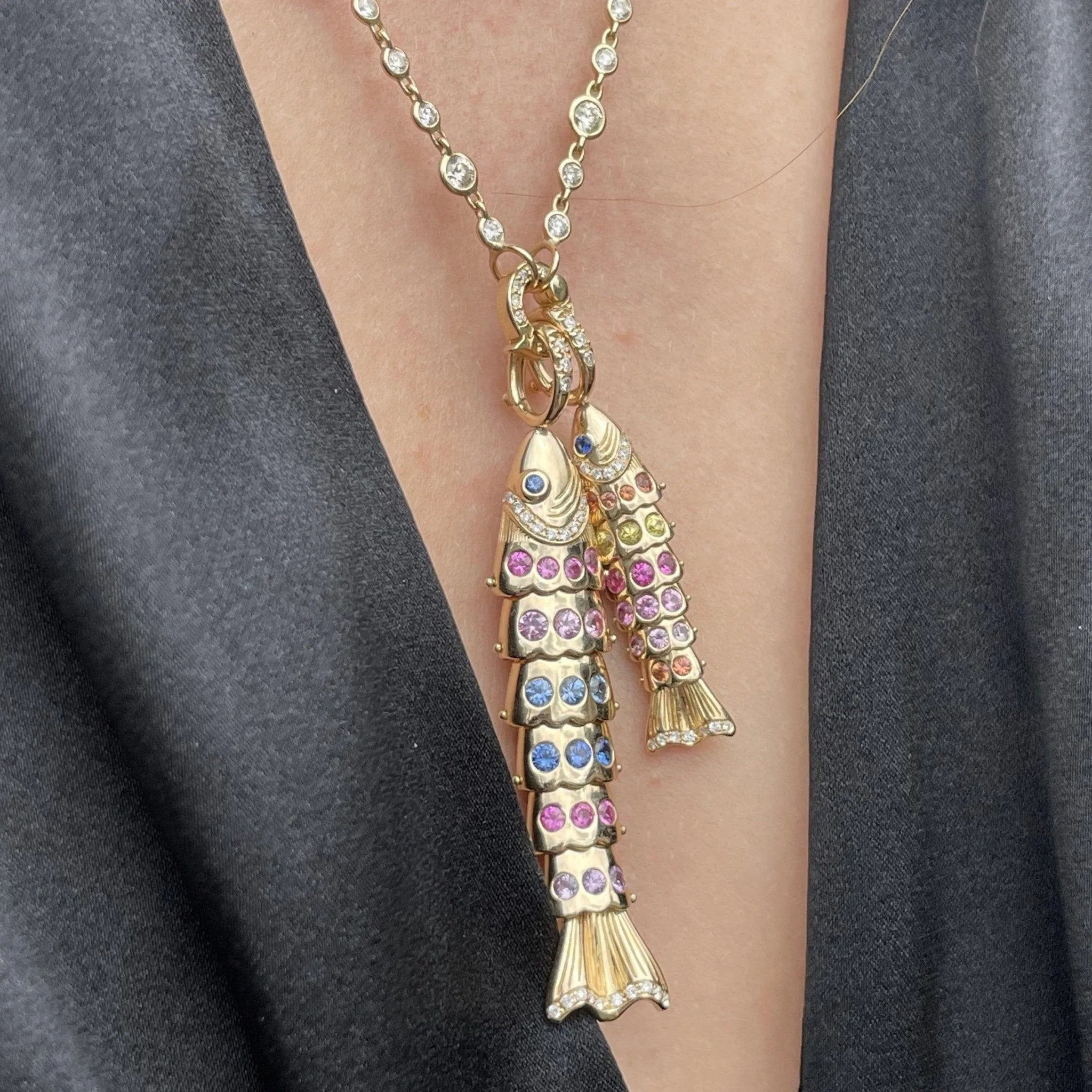 Swedish Fish Pendants by Eden Presley - At Present Jewelry