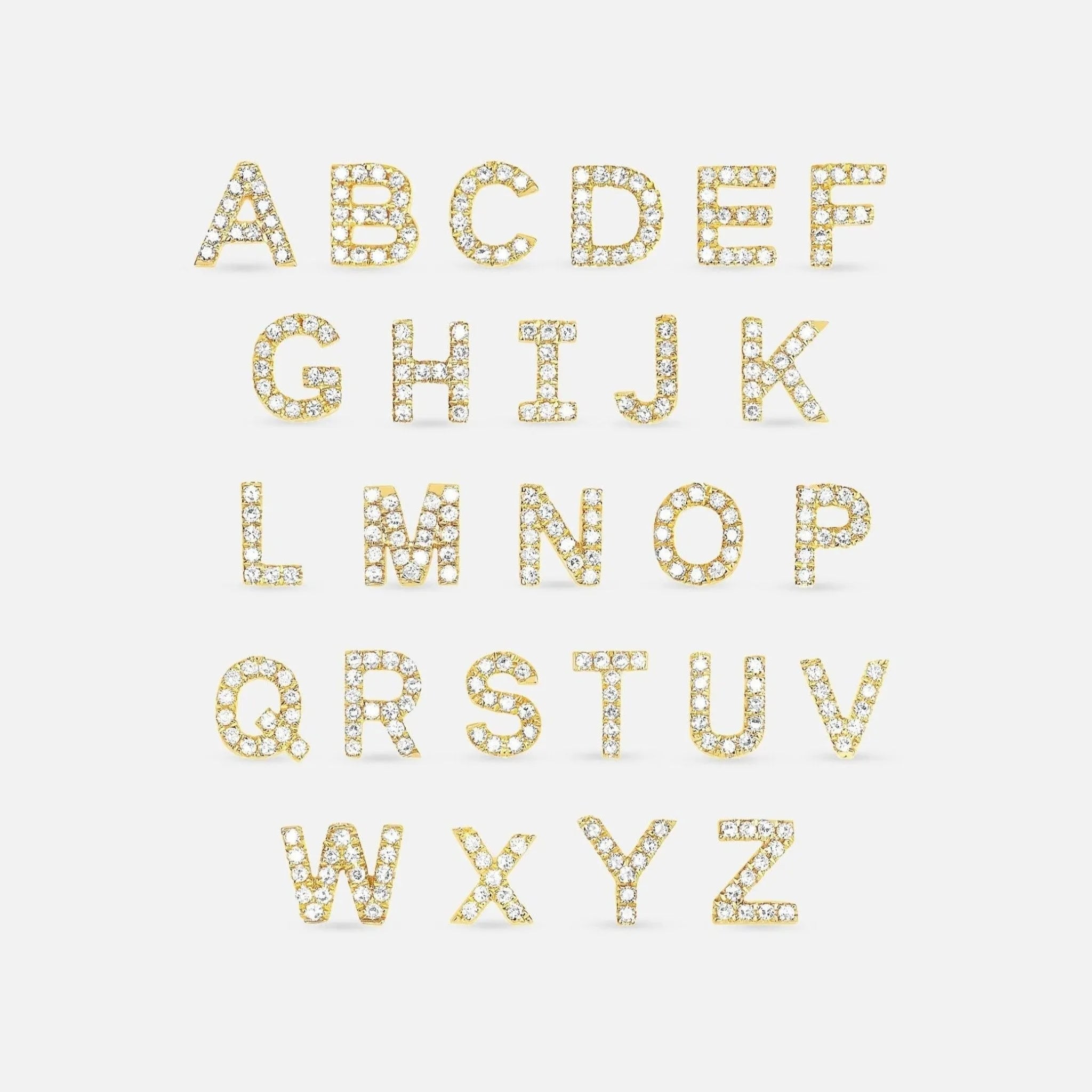 Diamond Custom Name Necklace by EF Collection - At Present Jewelry