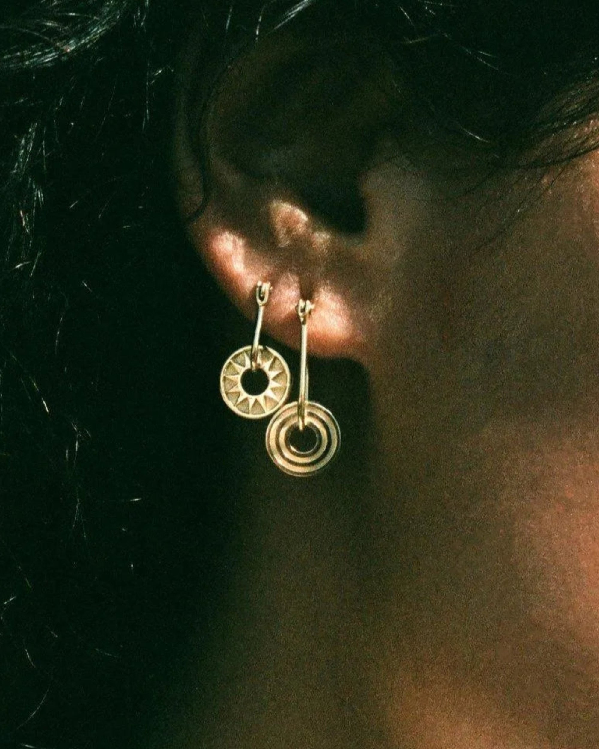 Baby Cosmos Earring by EMBLM Fine Jewelry - At Present Jewelry