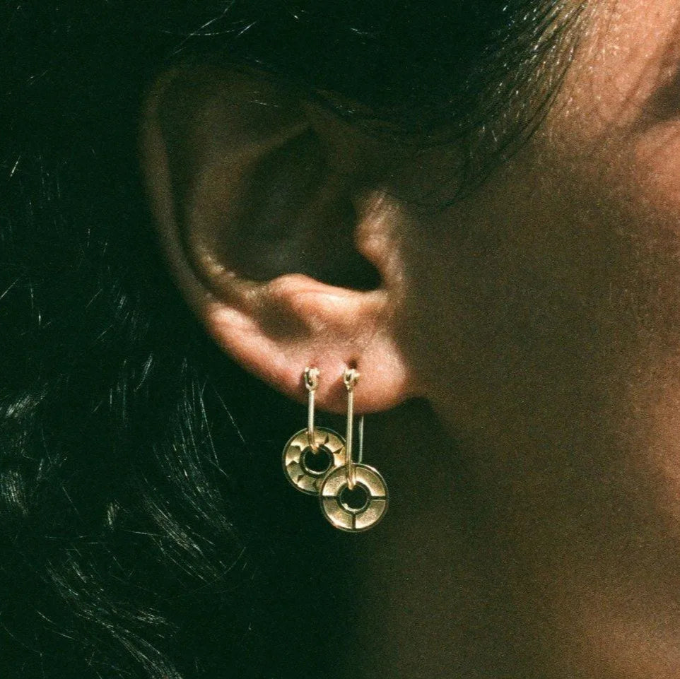 Baby Ennead Earring by EMBLM Fine Jewelry - At Present Jewelry