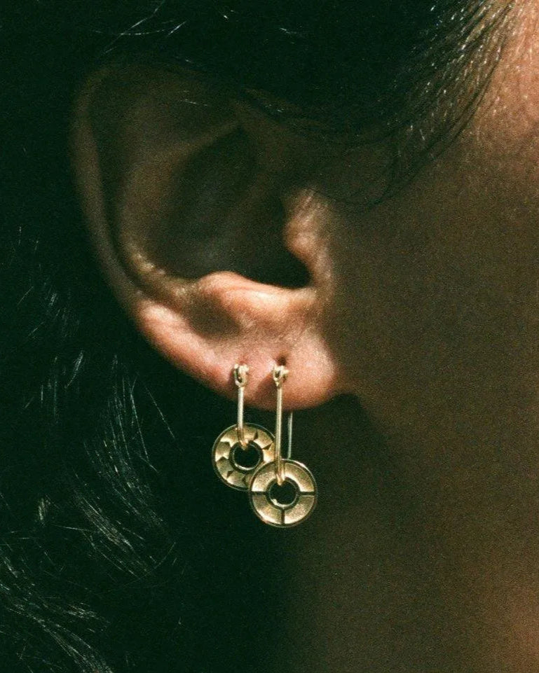Baby Ennead Earring by EMBLM Fine Jewelry - At Present Jewelry