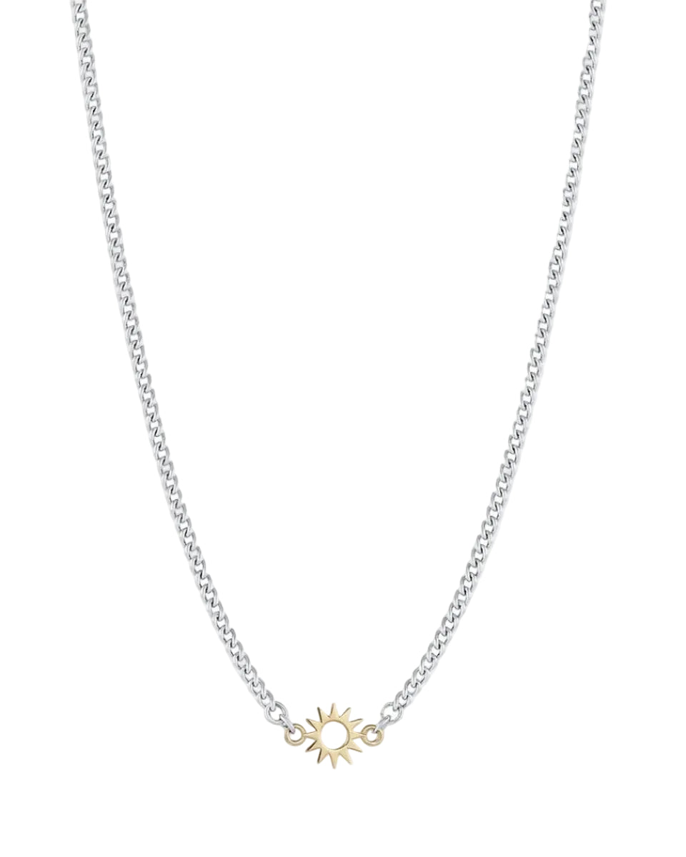 Baby Spur Chain Necklace by EMBLM Fine Jewelry - At Present Jewelry