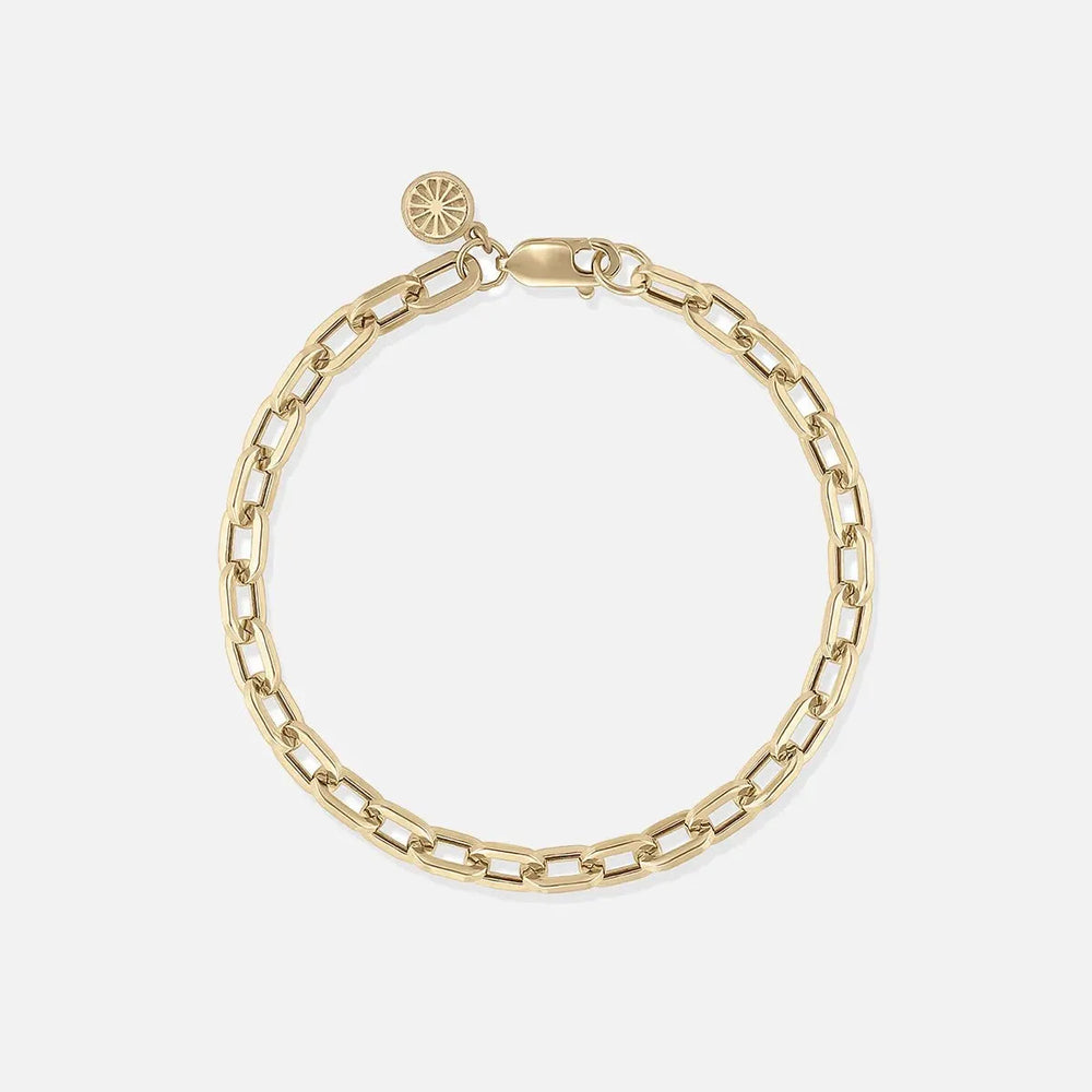 Chain Link Bracelet by EMBLM Fine Jewelry - At Present Jewelry