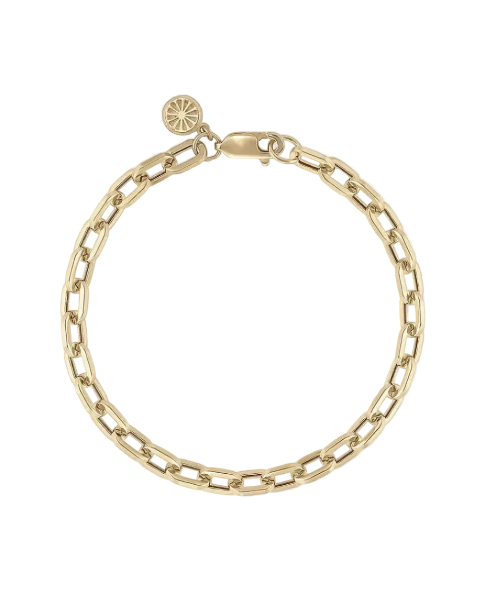 Chain Link Bracelet by EMBLM Fine Jewelry - At Present Jewelry