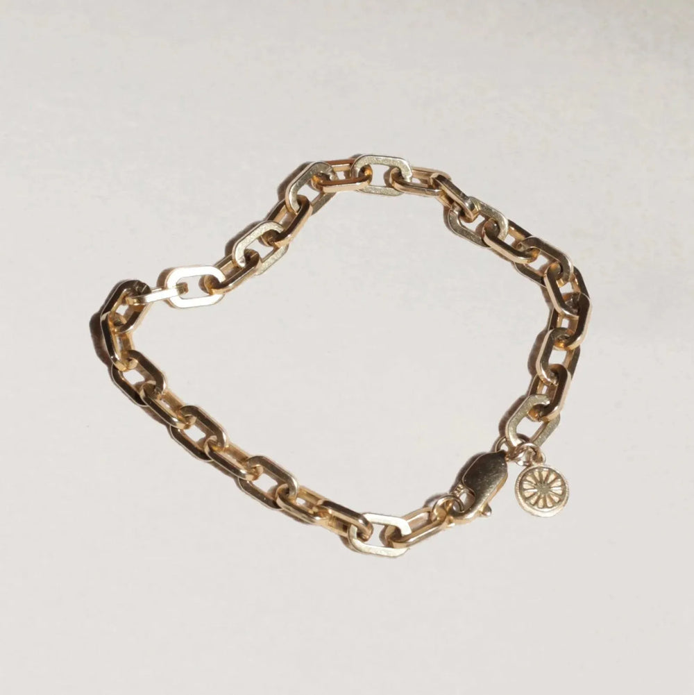 Chain Link Bracelet by EMBLM Fine Jewelry - At Present Jewelry