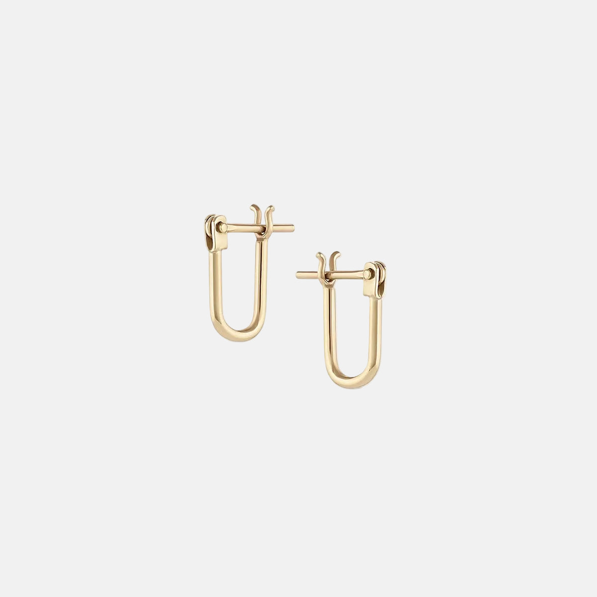 Huggie Latch Earring by EMBLM Fine Jewelry - At Present Jewelry