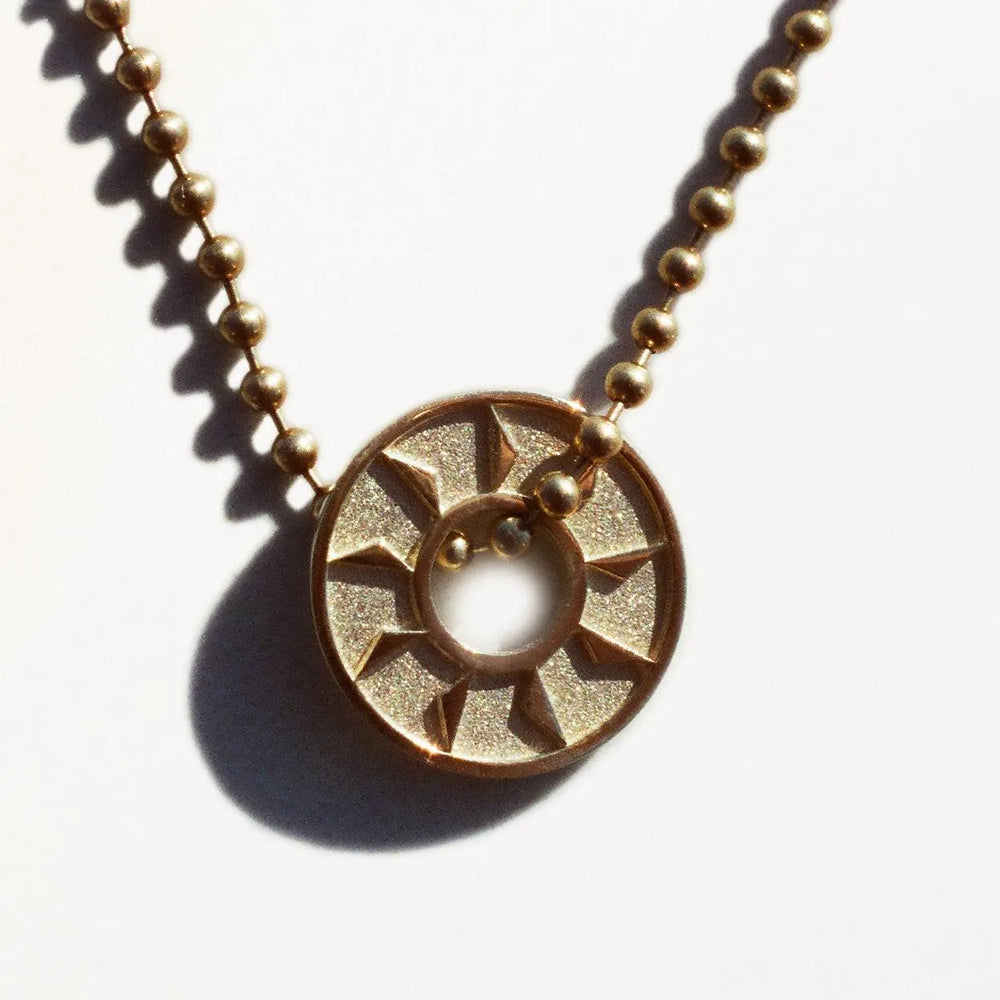 Mini Ennead Pendant by EMBLM Fine Jewelry - At Present Jewelry