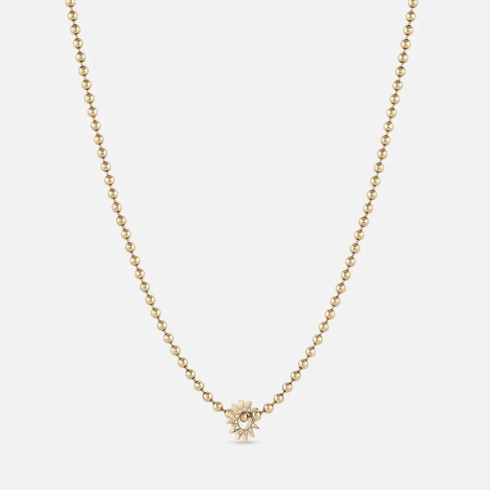 Pavé Baby Spur Pendant by EMBLM Fine Jewelry - At Present Jewelry