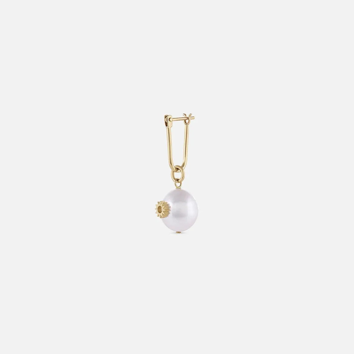 Pearl Mini Spur Earring by EMBLM Fine Jewelry - At Present Jewelry