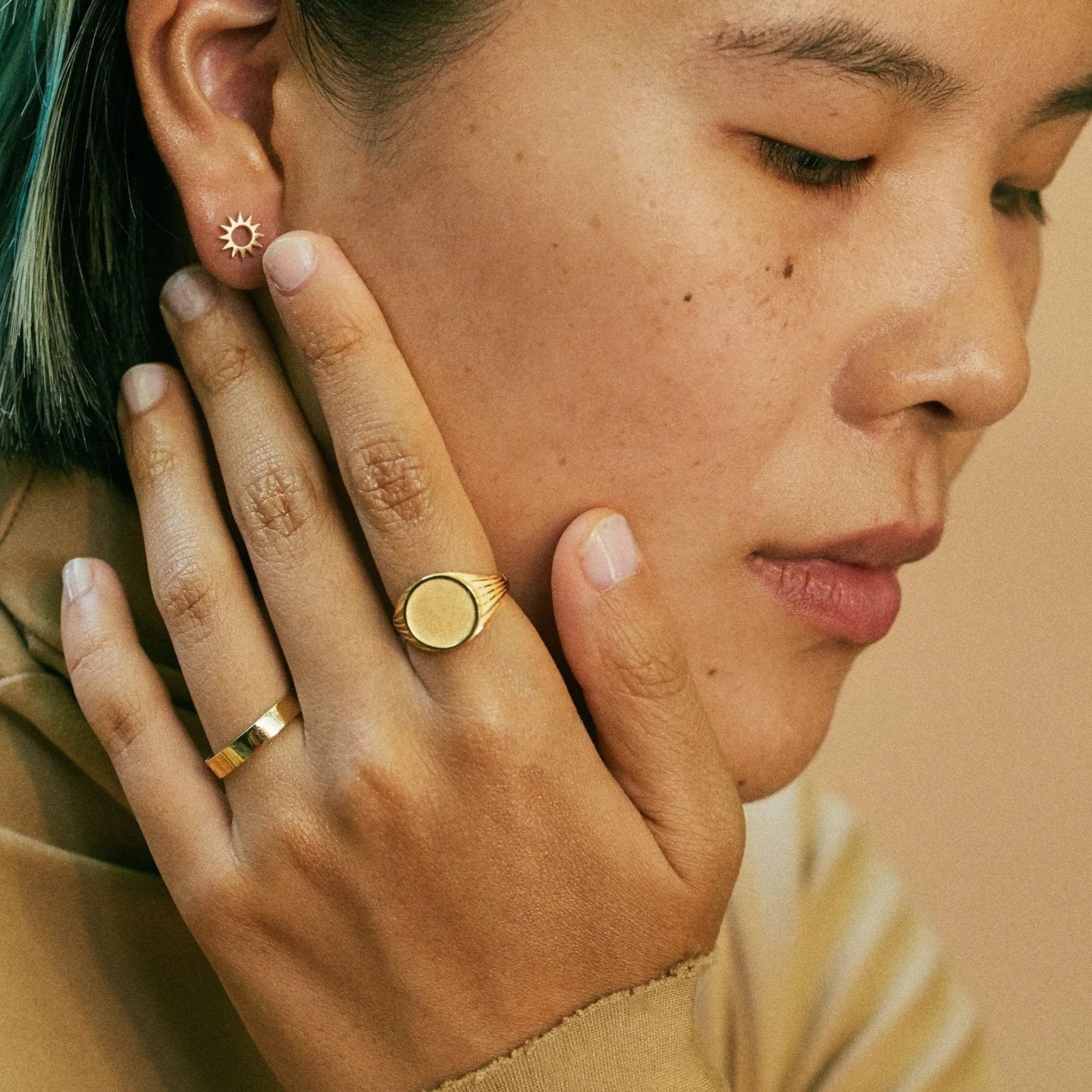 Starburst Ring by EMBLM Fine Jewelry - At Present Jewelry