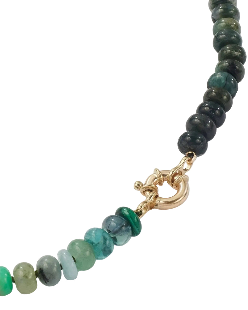 Camo Gemstone Necklace by Encirkled Jewelry - At Present Jewelry