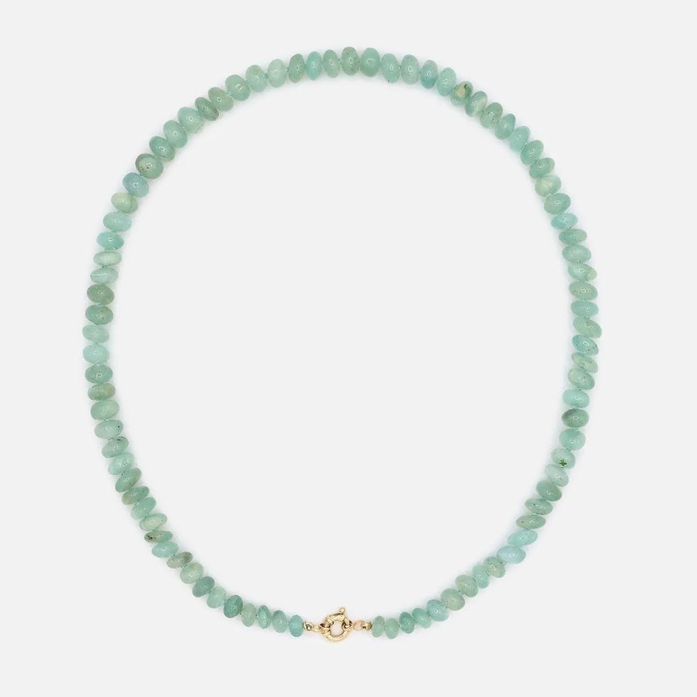 Grandidierite Necklace by Encirkled Jewelry - At Present Jewelry