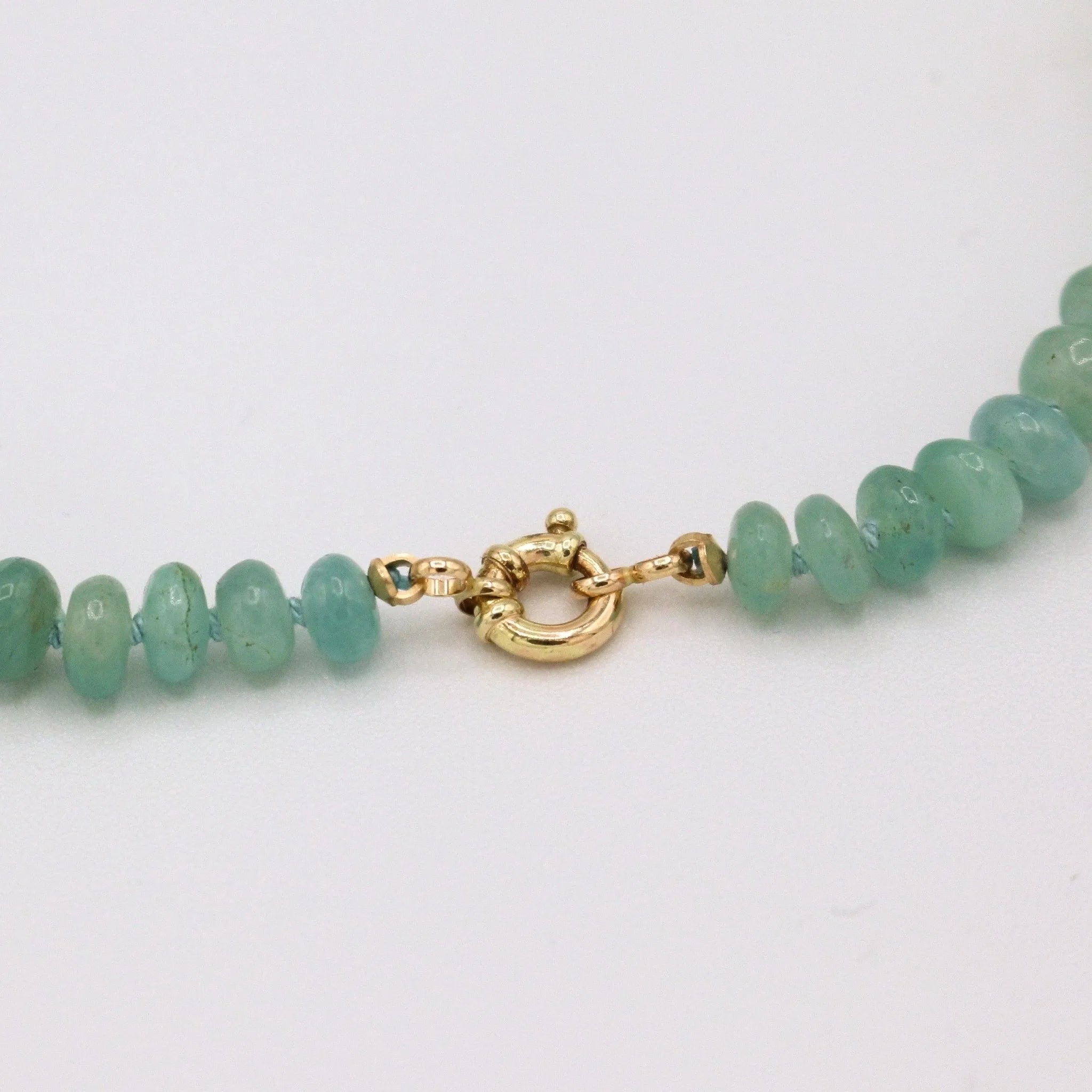 Grandidierite Necklace by Encirkled Jewelry - At Present Jewelry