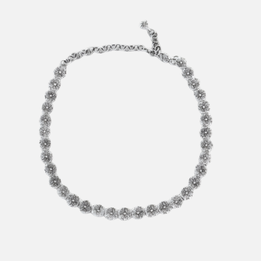 LP Ensemble Choker, Silver by Carina Hardy - At Present Jewelry