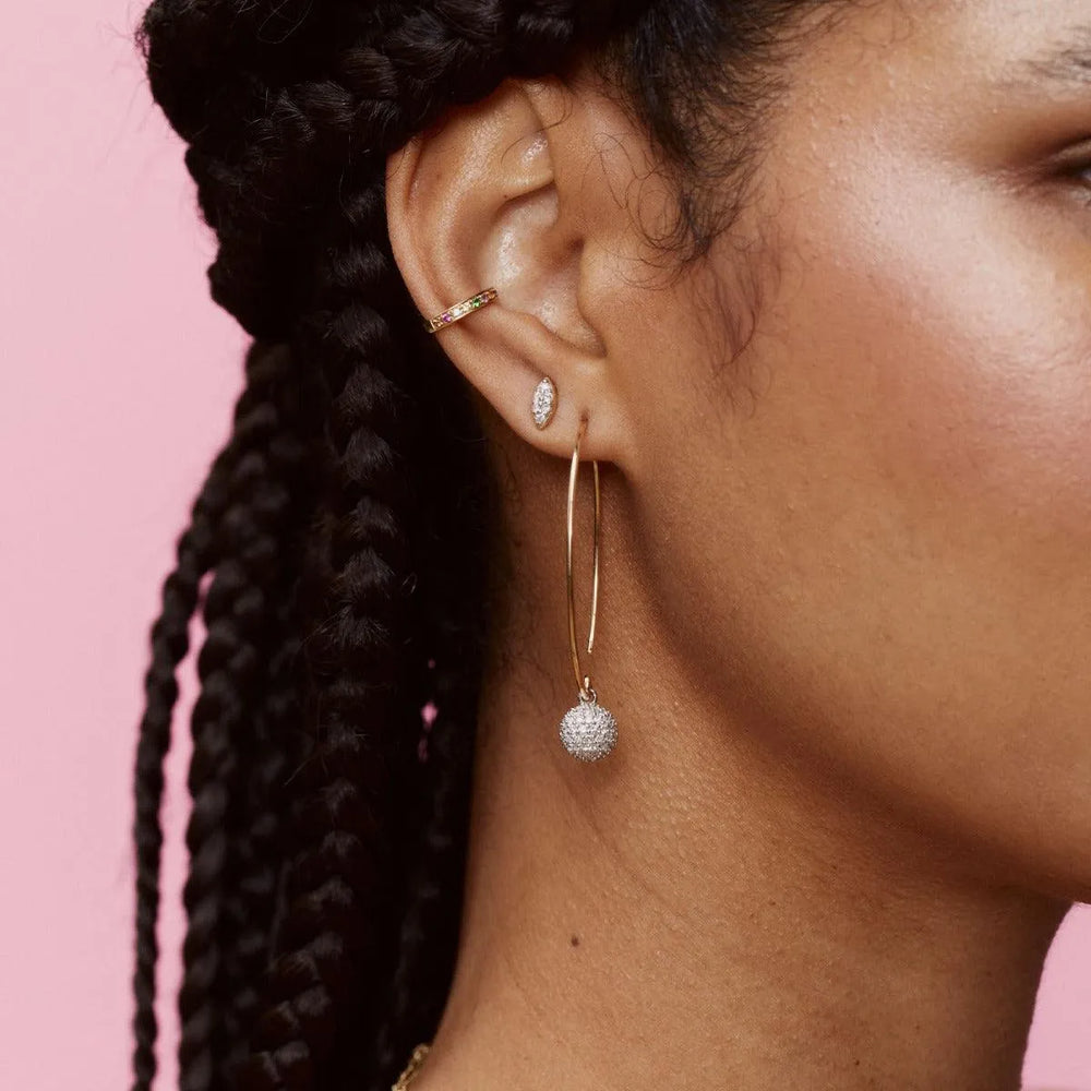 Gemstone Ear Cuff by Eriness - At Present Jewelry