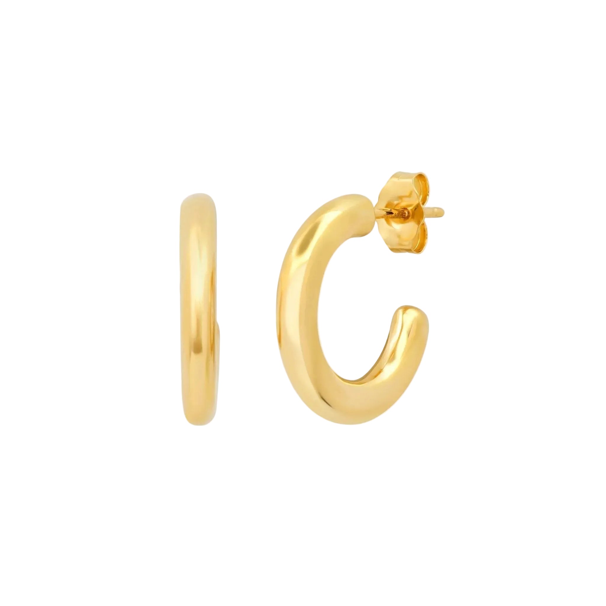 Mini Gold Party Hoops by Eriness - At Present Jewelry