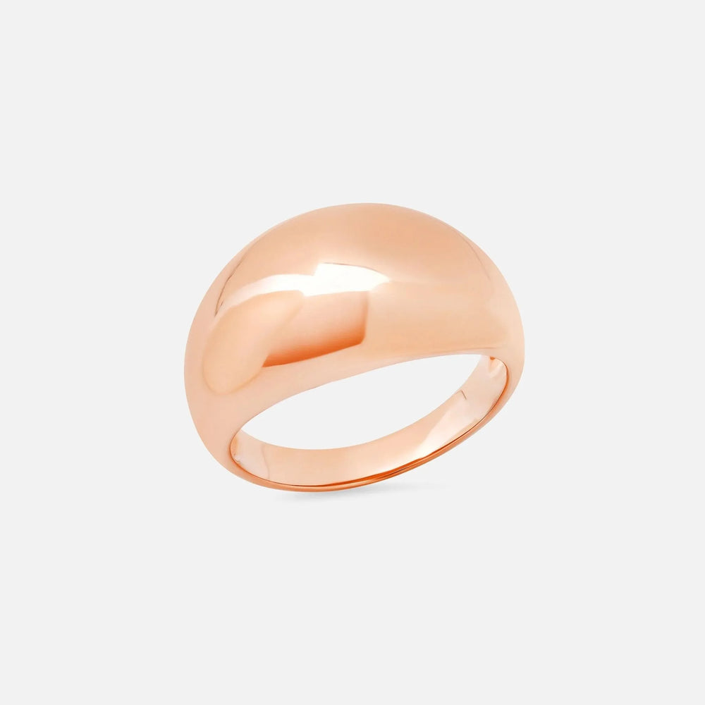 Solid Gold Cocktail Ring by Eriness - At Present Jewelry
