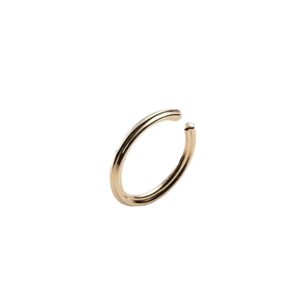 Large Dune Round Ear Cuff by Hirotaka - At Present Jewelry